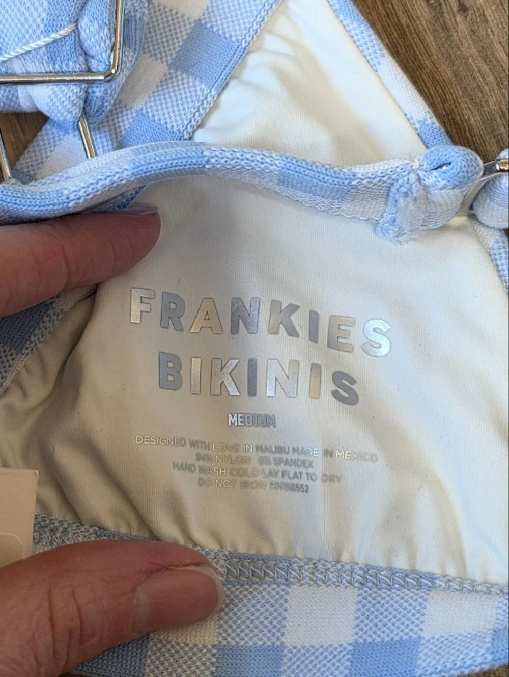 Frankies Bikinis classic neck